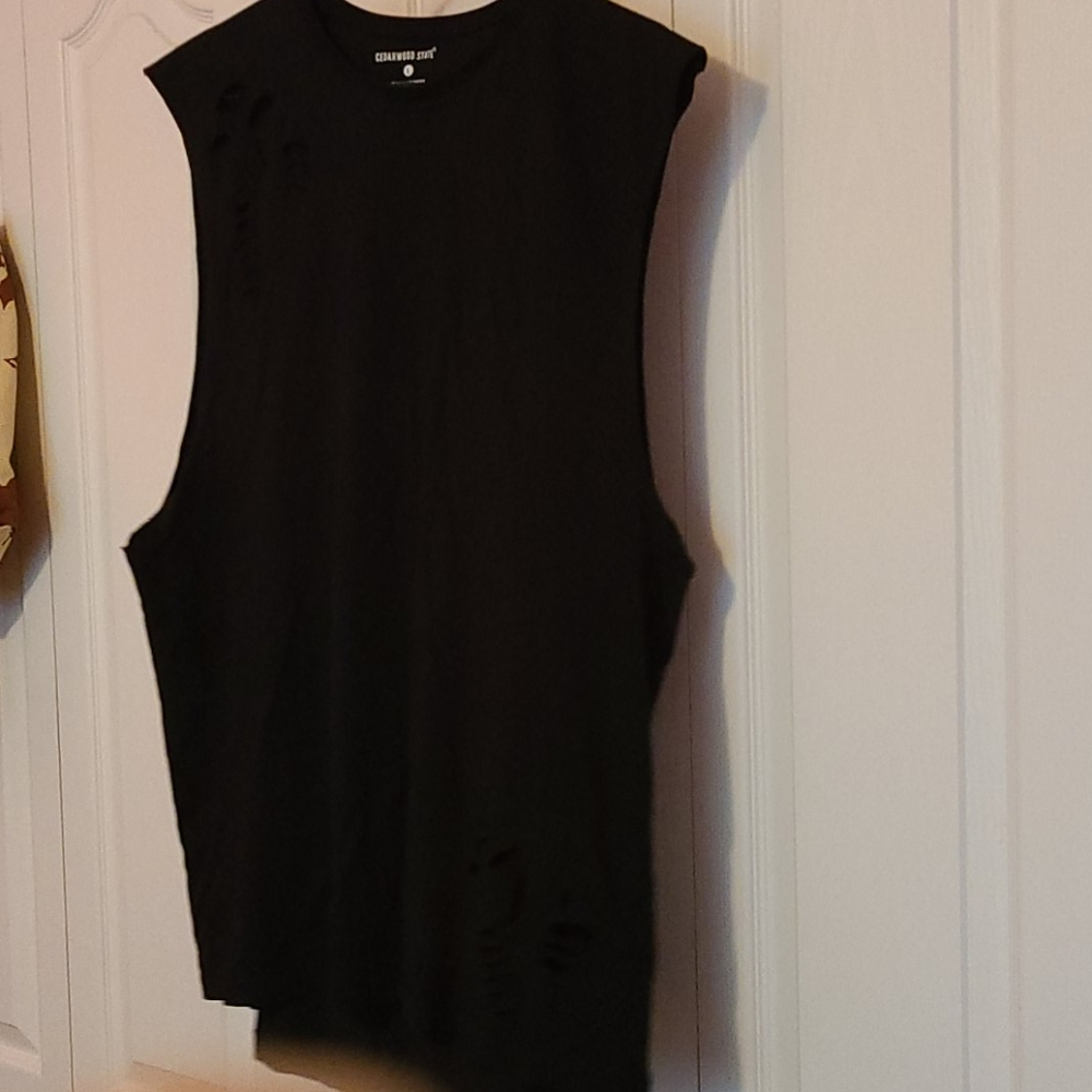 Men's Cedarwood Stressed Tee - Picture 2 of 4